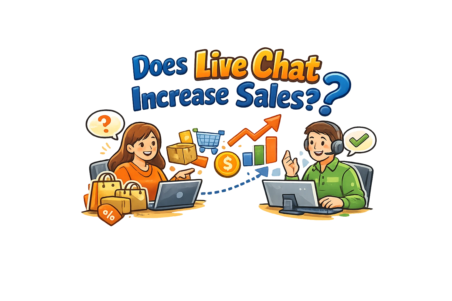 Does live chat increase sales?